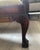 Antique Victorian Mahogany Chippendale-Style Children’s Loveseat (1870-1920s) For Sale - Image 9 of 9