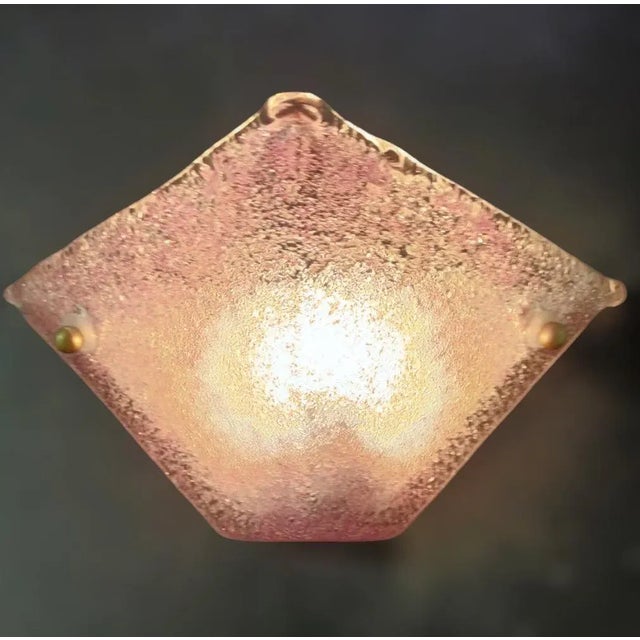 20th Century Pink Graniglia Angolo Sconce For Sale - Image 6 of 8