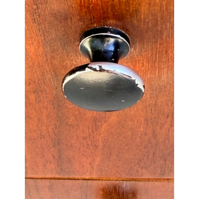 MidCentury Modern Black Walnut 6 Drawer Dresser For Sale - Image 16 of 17