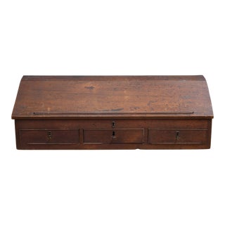 Antique 19th C. Mahogany Shop Keeper's Desk C.1800s For Sale
