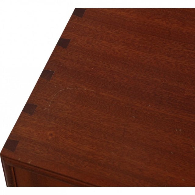 Vintage Cabinet in Mahogany by Mogens Koch, 1980s For Sale - Image 10 of 17