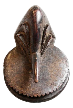 African Vintage Congo Hemba Tribal Mask / Sculptural Wall Object