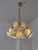 Murano Glass White Flowers Chandelier, 1970s For Sale - Image 14 of 18