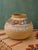 Discover this stunning Vintage Lisa Koch studio pottery vase, featuring a rounded sculptural form and colorful abstract...