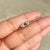 Art Deco Natural Diamond Trio Stud Earrings Made in 18k Yellow Gold- A Pair For Sale - Image 3 of 14