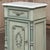 Mid 19th Century Pair 19th Century French Louis XVI Painted Nightstands With Carrara Marble For Sale - Image 5 of 18