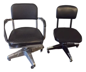 2 Vintage Tanker Chairs