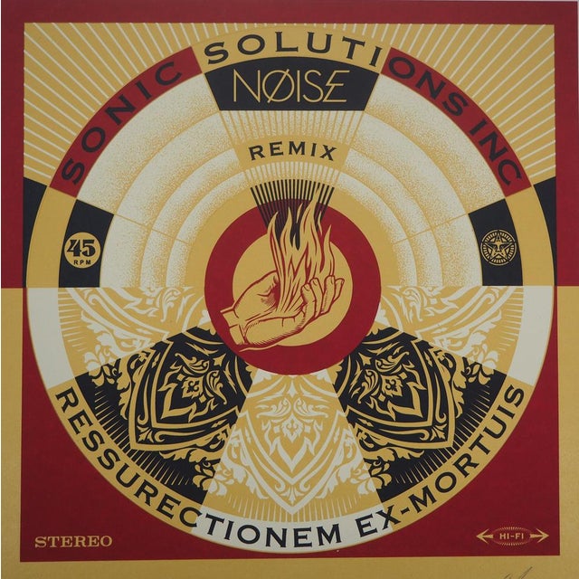 Shepard Fairey, Noise Remix (Bonus Print), 21st Century, Screenprint For Sale - Image 4 of 8