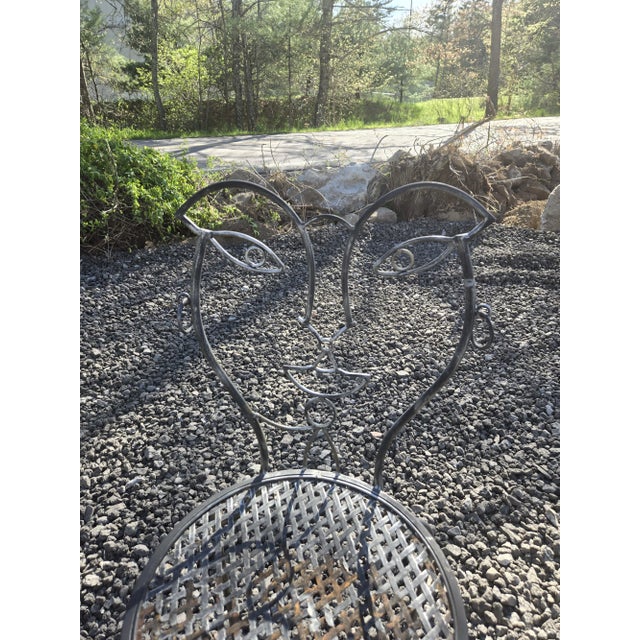 Mid 20th Century Hers & Hers Chairs by John Risley, Attributed For Sale - Image 10 of 10