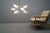 This chrome and bubble glass lamp was manufactured in Germany during the 1970s. Up to 250V (Europe/UK Standard).The wiring...