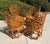 Vintage Rattan Bamboo Brighton Pavillion Chairs With Caned Seats, a Set of 4 For Sale In San Diego - Image 6 of 11