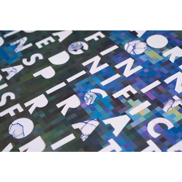 Contemporary Claude? He's a Five, 2021 Original Collage by Emily Hoerdemann For Sale - Image 3 of 3