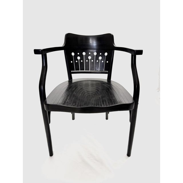 Vienna Secession Armchair by Otto Wagner for Thonet, 1890s For Sale - Image 5 of 16