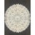 Huge elegant sanded “petals” murano glass flush mount. scenographic lively ventian flush mount in transpaerent sanded...