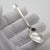 Metal Vintage Italian Handmade Genuine Silver Sugar Spoons, 1970s, Set of 4 For Sale - Image 7 of 12