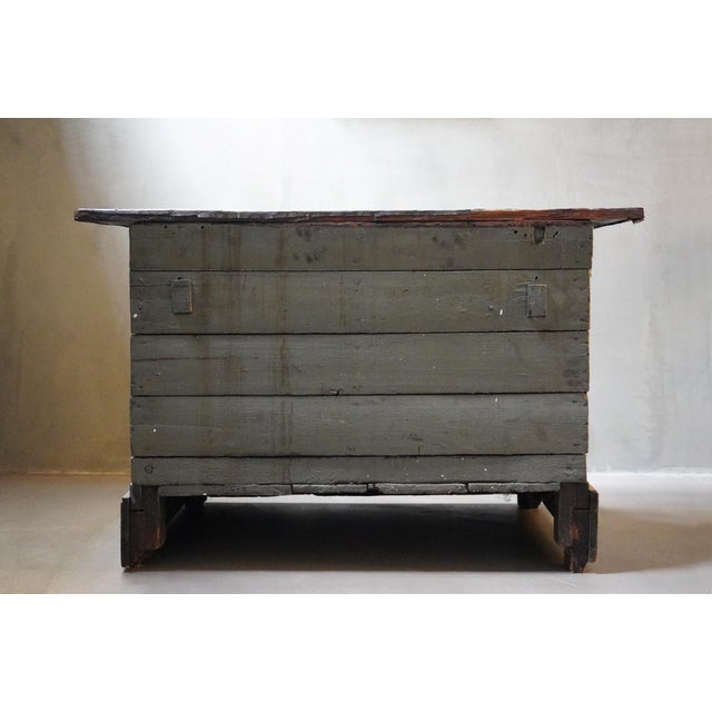 Industrial Wooden Sideboard, 1900s For Sale - Image 4 of 18