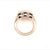 Traditional Natural Sapphire Diamond Ring 7 14k W Gold 1.67 TCW Certified For Sale - Image 3 of 12