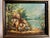 Vintage 1970’s Small French Landscape Oil Painting in Ornate Frame For Sale - Image 4 of 5