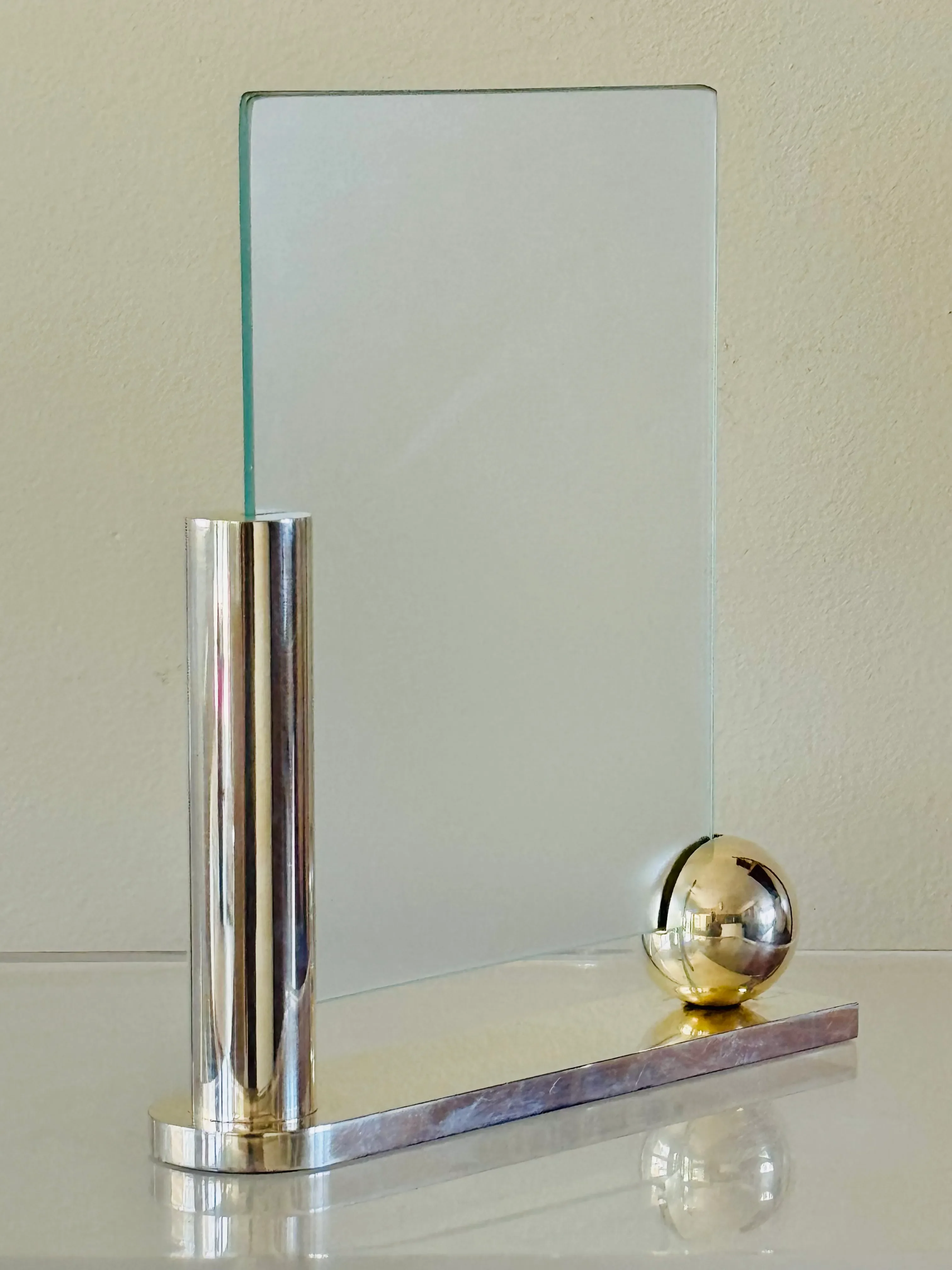1980s Richard Meier for Swid Powell Silver Plated Picture Frame