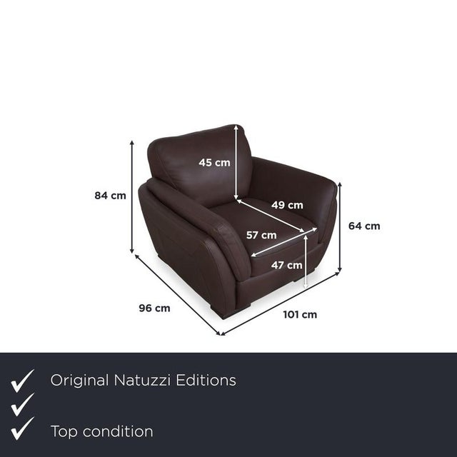 with the A399 from Natuzzi Editions, you get an armchair with a striking, wedge-shaped silhouette. The wide, cubic...