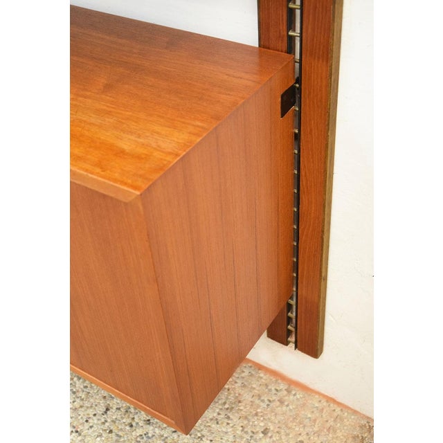 Vintage Danish Wall Bookcase by Poul Cadovius, 1960s For Sale - Image 14 of 15