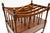 Vintage Mahogany Regency Style Single Drawer Canturbury Magazine Rack For Sale - Image 4 of 6
