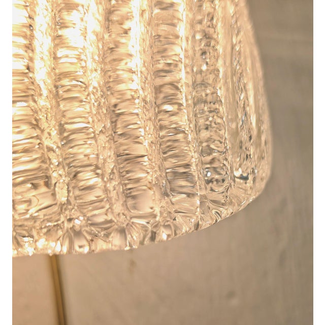 Metal Mid-Century Modern Murano Glass Wall Lamp from Barovier & Toso, Italy, 1960s For Sale - Image 7 of 16