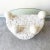 Postmodern Tessellated Stone Demi Lune Glass Top Console Table For Sale - Image 10 of 11