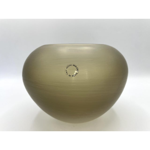 1990s Incisi Vase by Paolo Venini, 1992 For Sale - Image 5 of 5