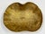 Early 20th Century Vintage 1940s Virginia Metalcrafters Brass Lotus Leaf Dish For Sale - Image 5 of 11