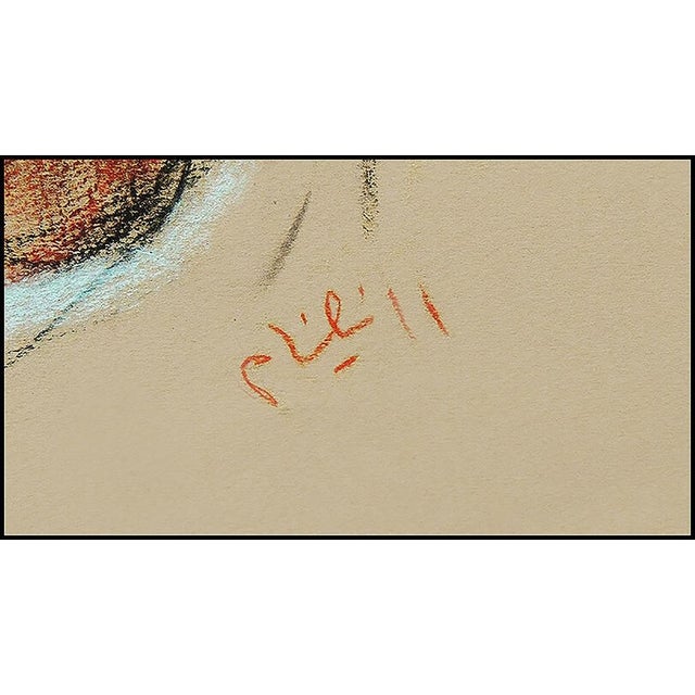 Figurative Mid 20th Century Nude in Thought, Robert Philipp For Sale - Image 3 of 4
