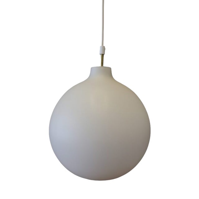 Satellite Pendant Lamp in Opal Glass by Vilhelm Wohlert for Louis Poulsen, 1960s For Sale