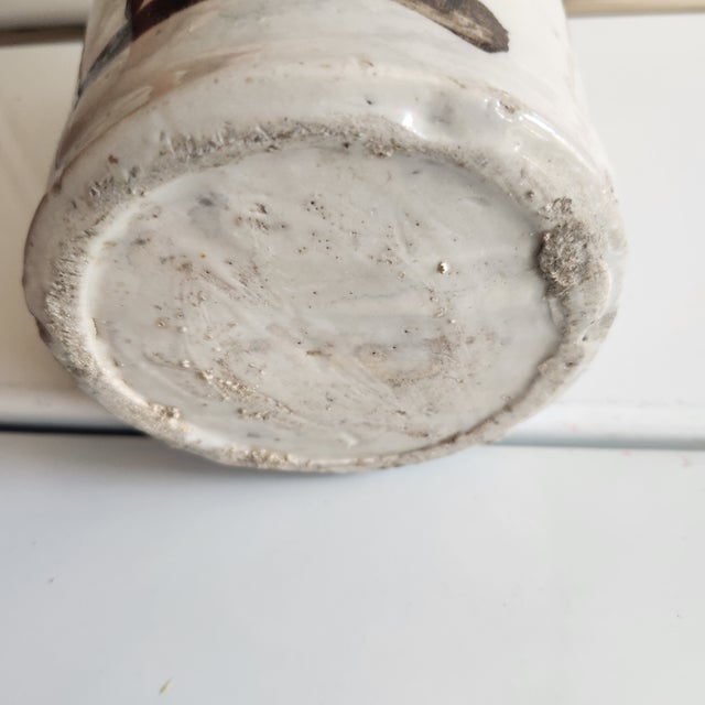 Antique Stoneware Saki Bottle For Sale - Image 4 of 4