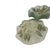1970s Organic Modern Ruffled Clear Glass Berry Bowls With Graphic Fruit Motif, Set of 4 For Sale In West Palm - Image 6 of 6
