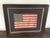 Antique American Flag 46 Staggered Star design for the inclusion of Oklahoma 1907- 1912. This flag has 46 Staggered Star...