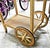 1970s Wicker Bar Tea Cart For Sale - Image 10 of 10