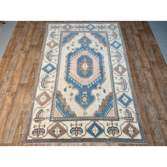 Bellwether Rugs Vintage Oushak For Sale In Los Angeles - Image 6 of 6