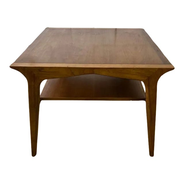 Mid Century Walnut Side or Center Table. By Goldsmith’s Furniture. For Sale