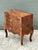 Vintage Italian Trellis Burl Petite Commode For Sale - Image 9 of 11