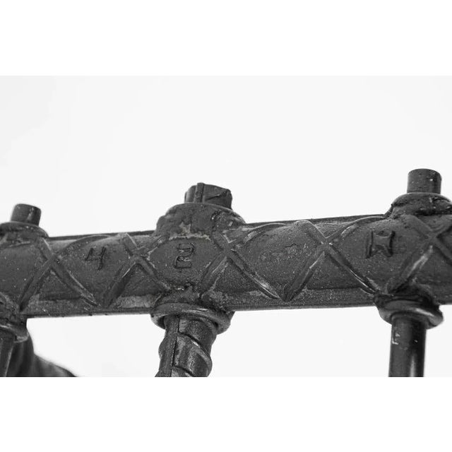 Ilana Goor Ilana Goor Style Iron Brutalist Table Base For Sale - Image 4 of 13