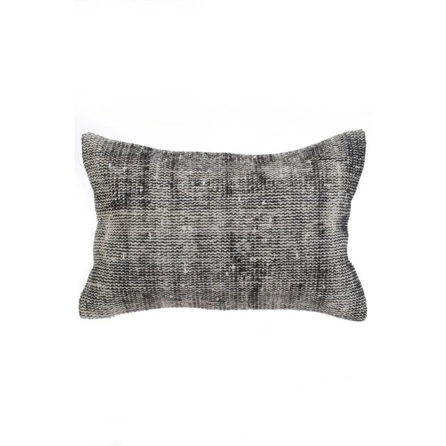 Gray Decorative Pillow Cover For Sale - Image 4 of 4