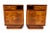 1950s Mid-20th Century Art Deco Bedside Tables, Poland, 1950s, Set of 2 For Sale - Image 5 of 16