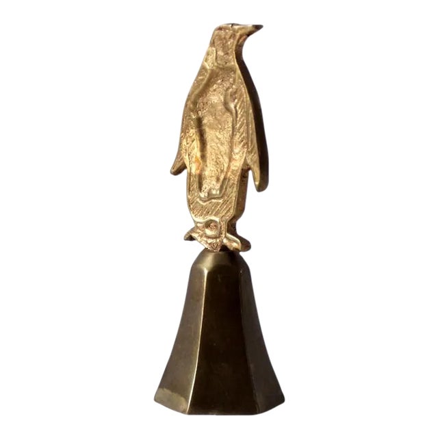 Vintage Brass Penguin For Sale