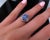 Title: Fine 3.98ct GIA Ceylon No Heat Sapphire & 0.50ct Diamond Platinum Ring Size 6 Age/Markings: Estate Gemstones: 3.98...