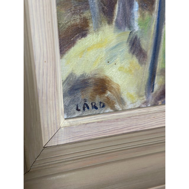 Gottfrid Lård, Forest, 1960s, Oil on Canvas For Sale - Image 11 of 18