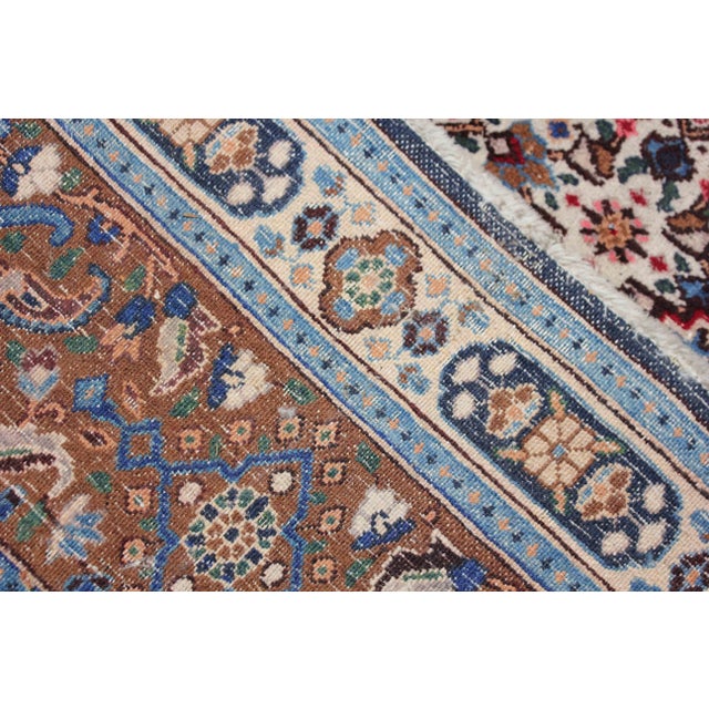 1940s 1940s Vintage Handknotted Doroksh Rug For Sale - Image 5 of 7