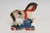 Vintage Americana Painted Red, White, and Blue Chalkware Horse Sculpture / Figurine For Sale - Image 4 of 15