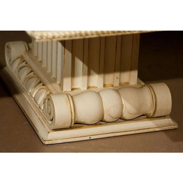 1950s Grosfeld House Style Glass Top Coffee Table For Sale - Image 5 of 6