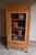Antique Oak Art Deco Display Cabinet For Sale - Image 3 of 10