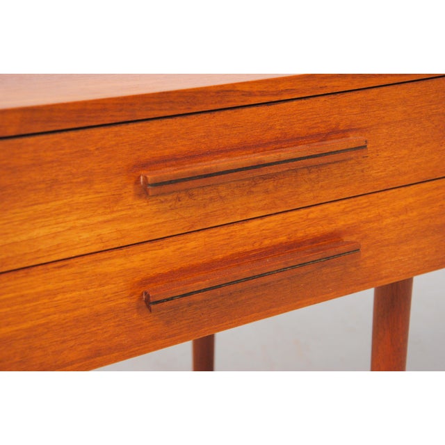 1960s MidCentury Modern Fully Restored Danish Teak Nightstand Chairish